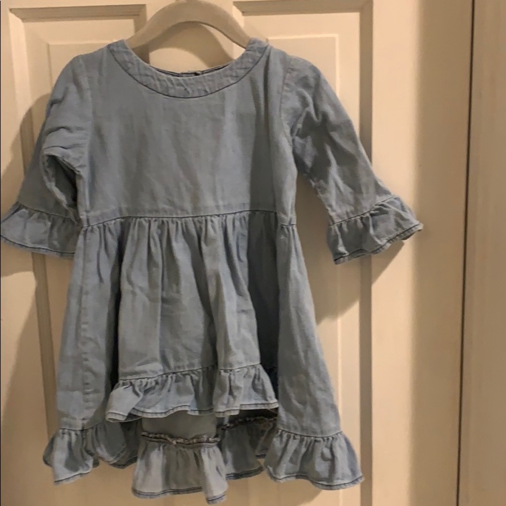NWOT - RuffleButts Denim Tunic - size 2